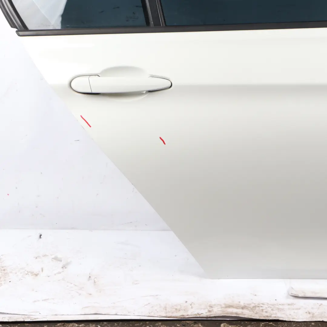 BMW F30 Door Rear Right O/S Alpinweiss 3 Alpine White - 300 - SKU 7298514-AW - Part number 7298514