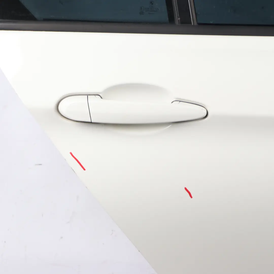BMW F30 Door Rear Right O/S Alpinweiss 3 Alpine White - 300 - SKU 7298514-AW - Part number 7298514