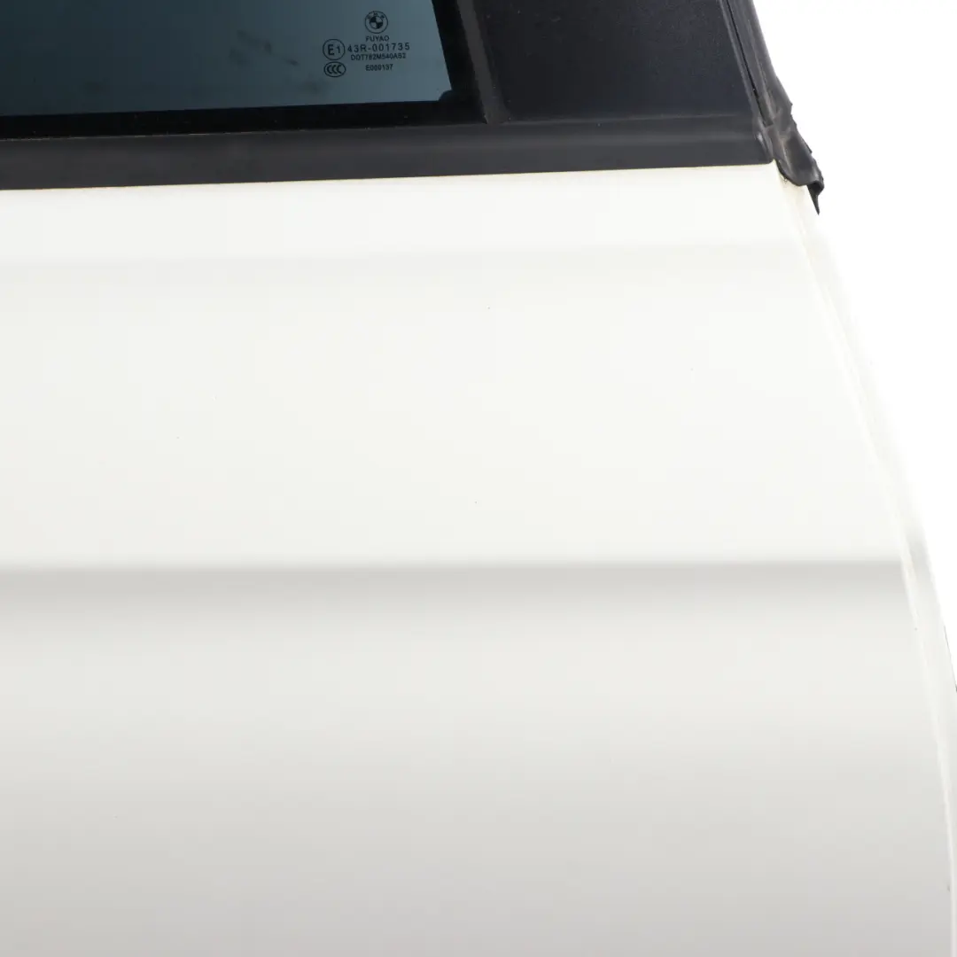 Door Rear Right O/S Alpinweiss 3 Alpine White - 300 to BMW F30 with Part number 7298514 BMW F30 Door Rear Right O/S Alpinweiss 3 Alpine White - 300 - SKU 7298514-AW - Part number 7298514