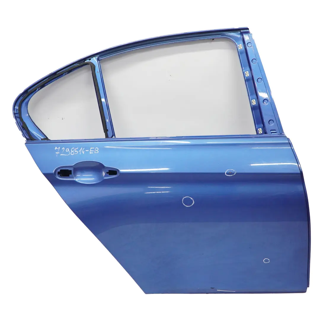 BMW F30 Saloon Door Rear Right O/S Estorilblau Estoril Blue Metallic - B45 - SKU 7298514-EB - Part number 7298514