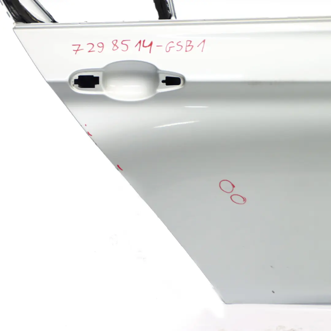 Tür hinten rechts Glacier Silber Silber Metallic - A83 für BMW F30 mit Teilenummer 7298514 BMW F30 Tür hinten rechts Glacier Silber Silber Metallic - A83 - SKU 7298514-GSB1 - Teilenummer 7298514