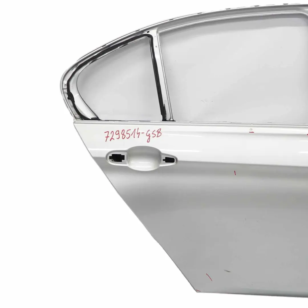 BMW F30 Rear Right Door O/S Glacier Silber Silver Metallic - A83 - SKU 7298514-GSB - Part number 7298514