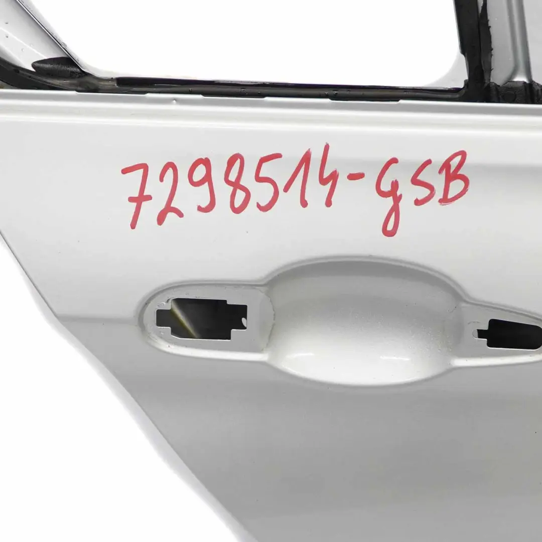 BMW F30 Puerta Trasera Derecha Glacier Silber Silver Metallic - A83 - SKU 7298514-GSB - Número de pieza 7298514