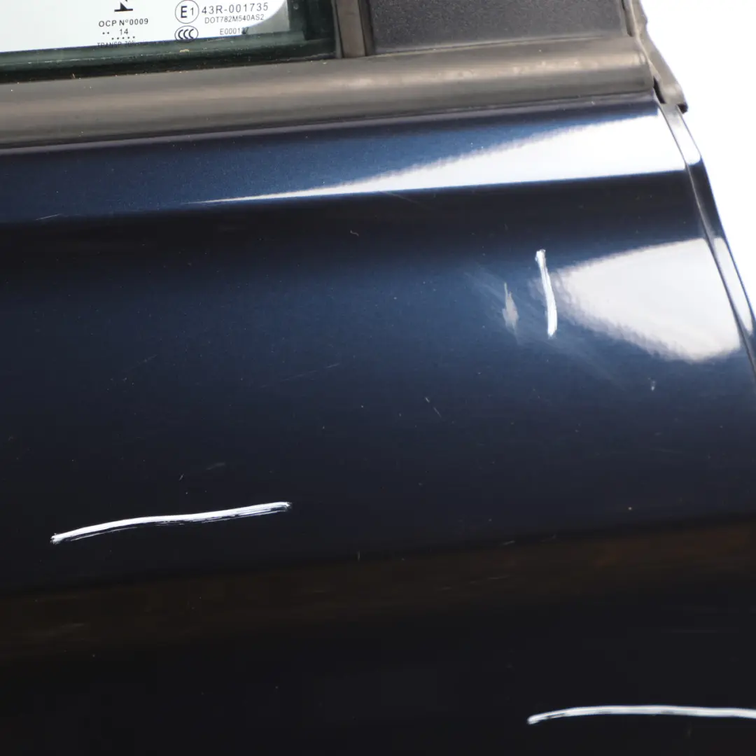 BMW F30 Saloon Door Rear Right O/S Imperial Blue Metallic - A89 - SKU 7298514-IBB - Part number 7298514