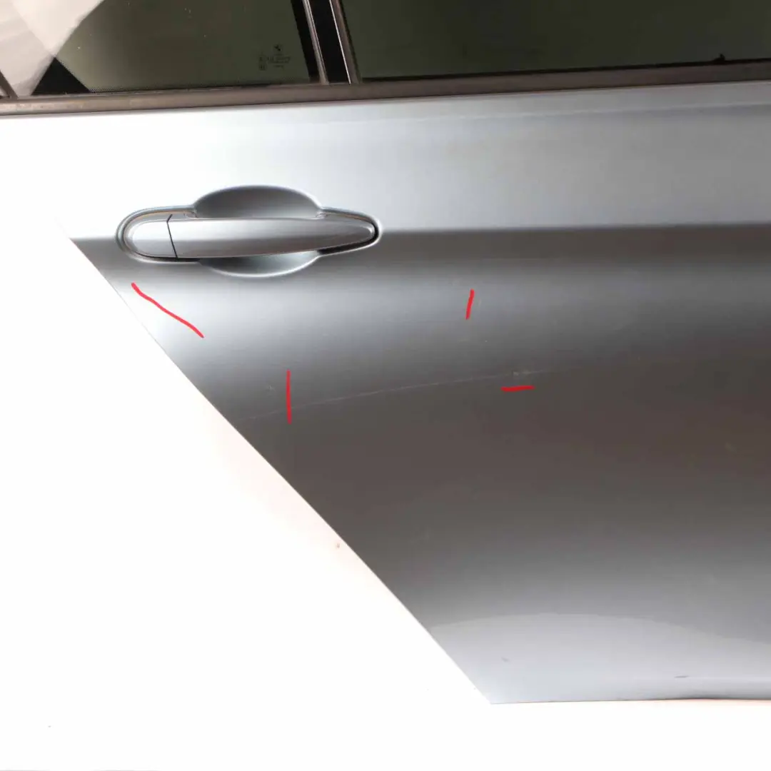 BMW F30 Door Rear Right O/S Liquid Blue Metallic - B40 - SKU 7298514-LBL - Part number 7298514