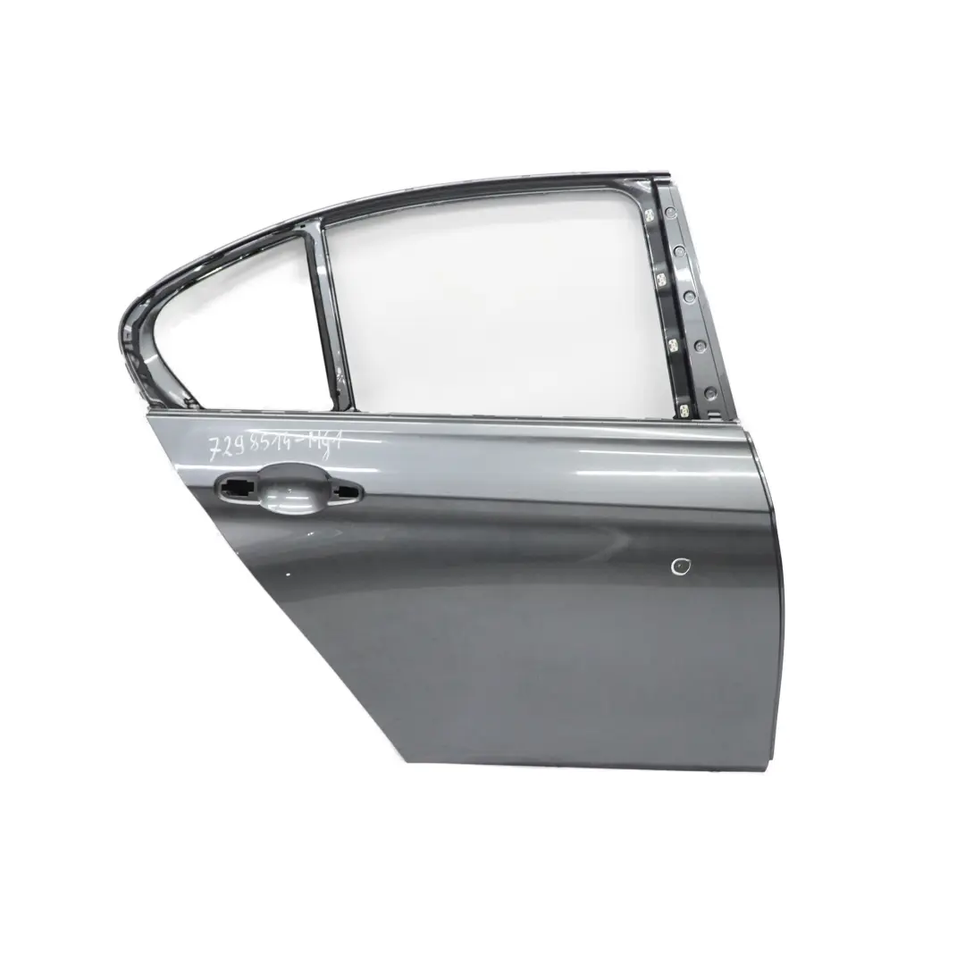 Right Door O/S Mineralgrau Mineral Grey Metallic - B39 to BMW F30 Rear with Part number 7298514 BMW F30 Rear Right Door O/S Mineralgrau Mineral Grey Metallic - B39 - SKU 7298514-MG1 - Part number 7298514