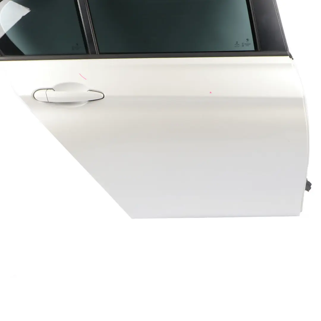 Right Door O/S Mineralweiss Mineral White Metallic - A96 to BMW F30 Rear with Part number 7298514 BMW F30 Rear Right Door O/S Mineralweiss Mineral White Metallic - A96 - SKU 7298514-MW - Part number 7298514