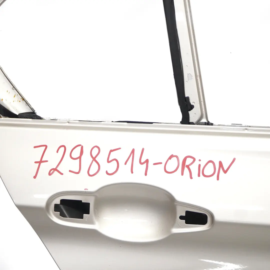 BMW F30 Porta posteriore destra Orionsilber Orion Silver Metallic - A92 - SKU 7298514-ORION - Numero di parte 7298514