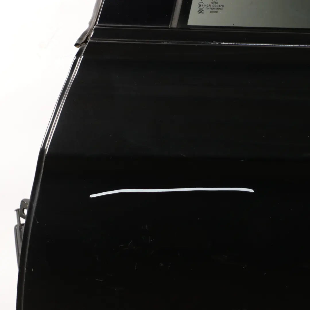 Left Door N/S Black Sapphire Metallic - 475 to BMW F31 Touring Rear with Part number 7298525 BMW F31 Touring Rear Left Door N/S Black Sapphire Metallic - 475 - SKU 7298525-BS - Part number 7298525