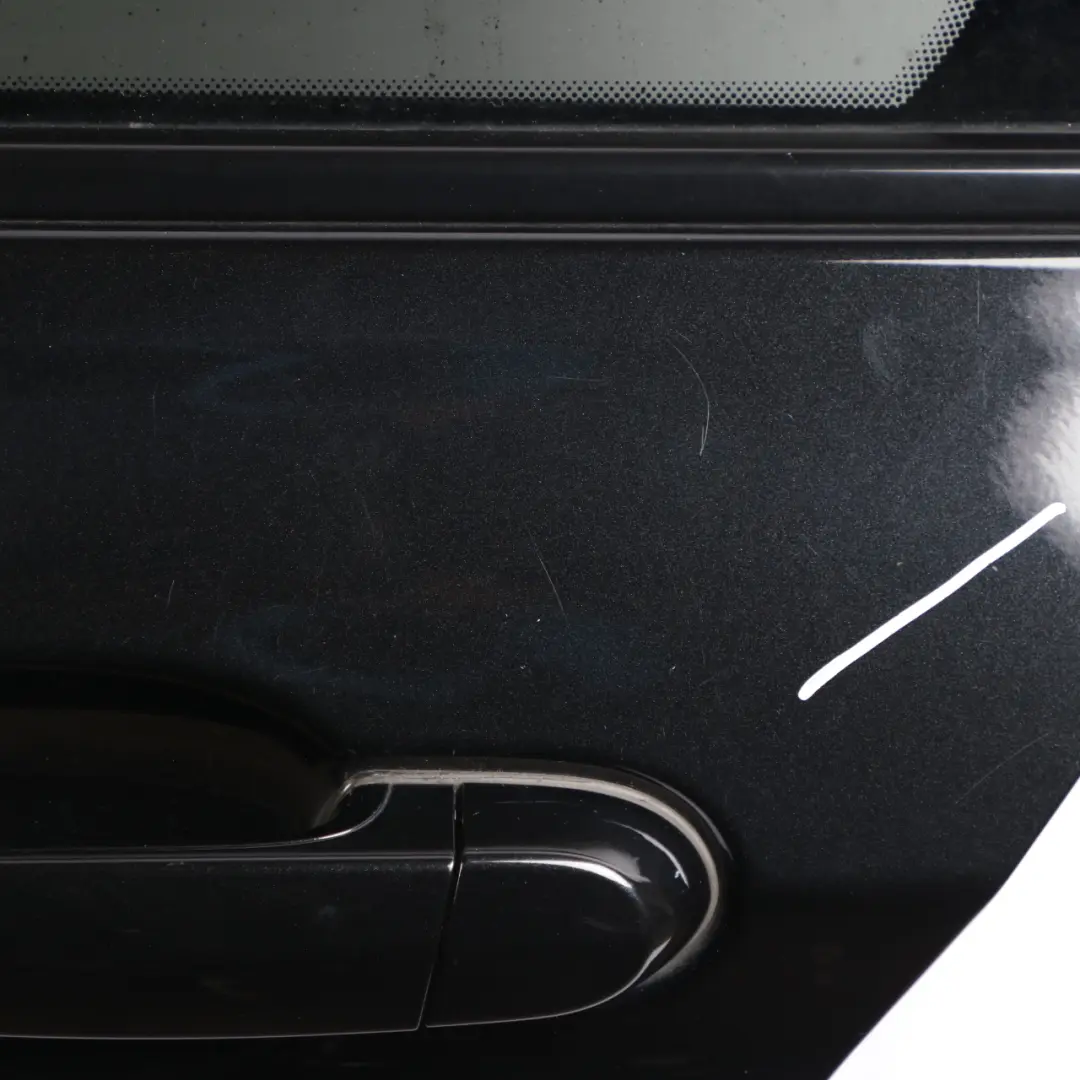 Left Door N/S Black Sapphire Metallic - 475 to BMW F31 Touring Rear with Part number 7298525 BMW F31 Touring Rear Left Door N/S Black Sapphire Metallic - 475 - SKU 7298525-BS - Part number 7298525