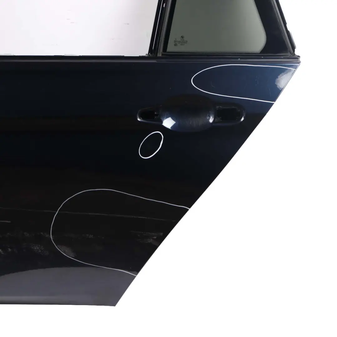 Door Rear Left N/S Touring Imperial Blue Brilliant Metallic - A89 to BMW F31 with Part number 7298525 BMW F31 Door Rear Left N/S Touring Imperial Blue Brilliant Metallic - A89 - SKU 7298525-IBB - Part number 7298525