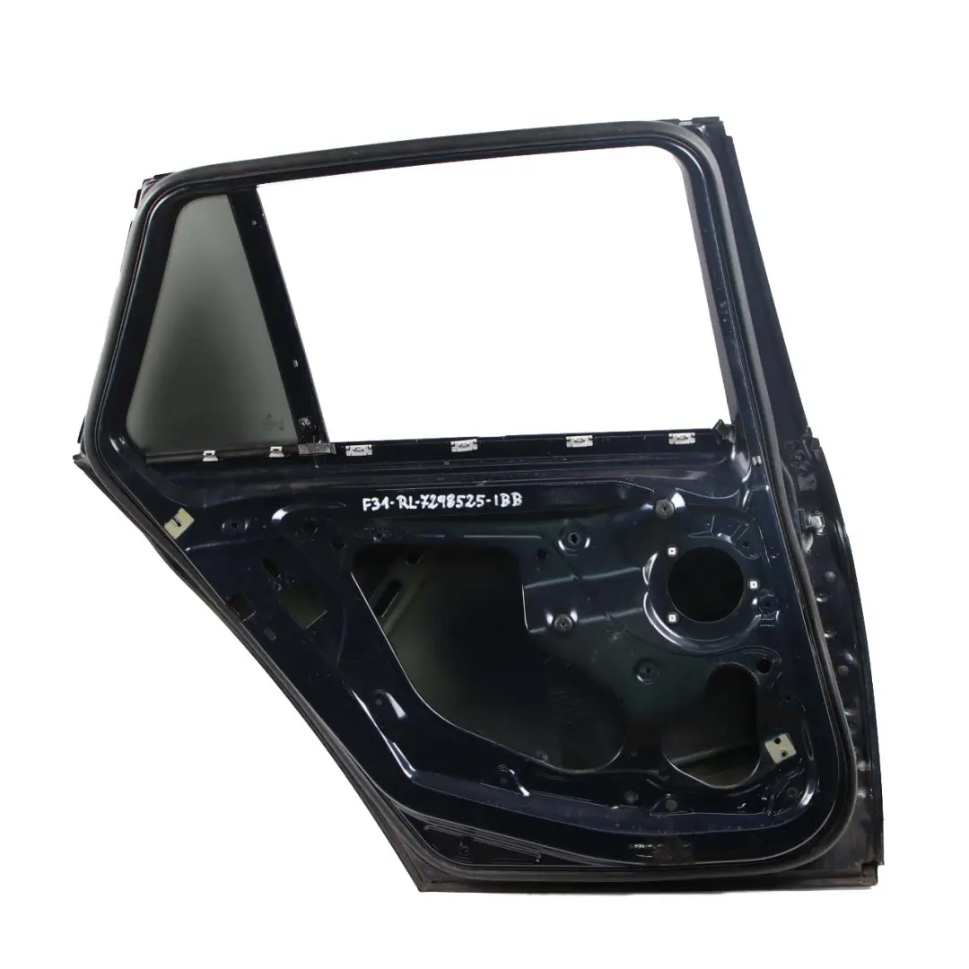 Door Rear Left N/S Touring Imperial Blue Brilliant Metallic - A89 to BMW F31 with Part number 7298525 BMW F31 Door Rear Left N/S Touring Imperial Blue Brilliant Metallic - A89 - SKU 7298525-IBB - Part number 7298525