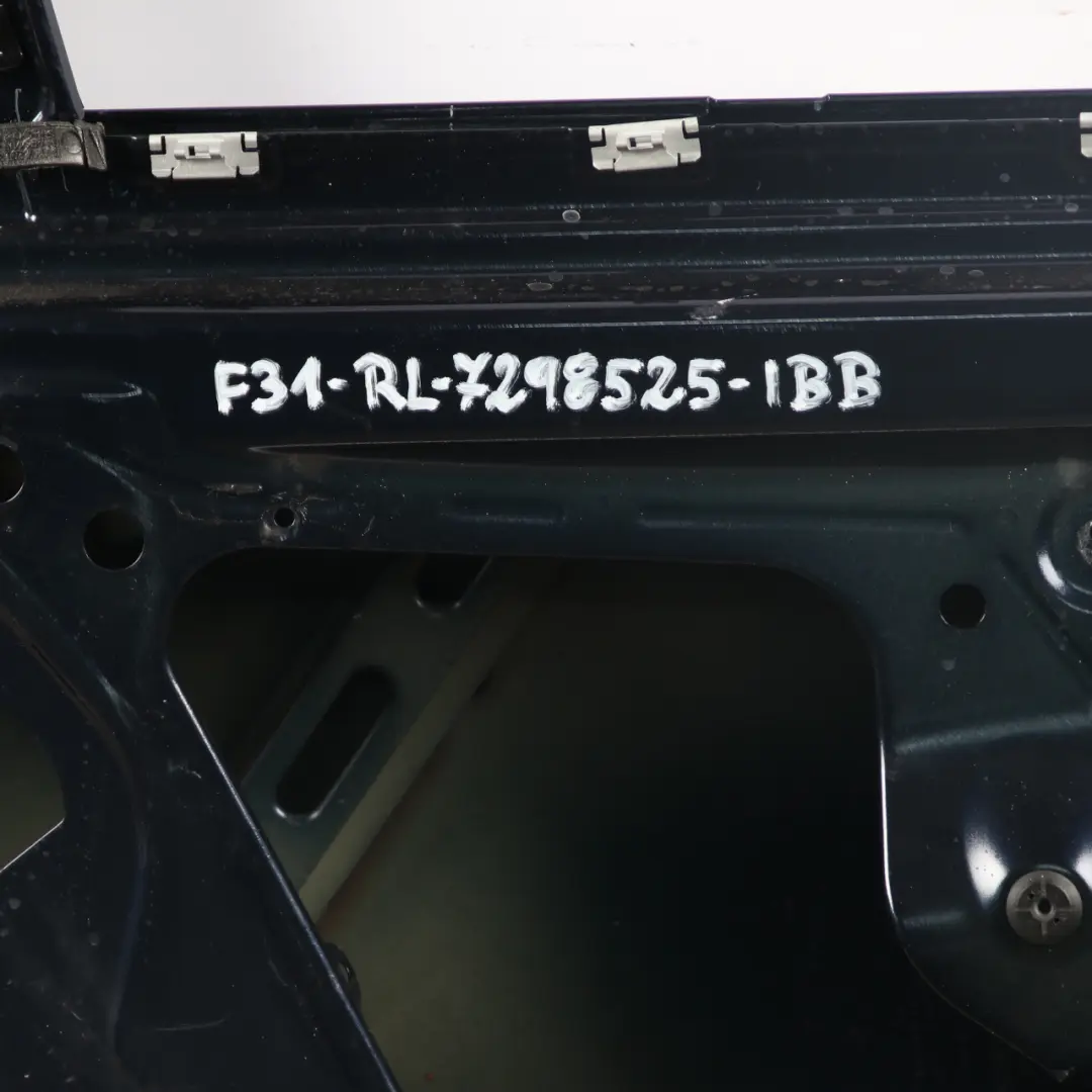 BMW F31 Door Rear Left N/S Touring Imperial Blue Brilliant Metallic - A89 - SKU 7298525-IBB - Part number 7298525