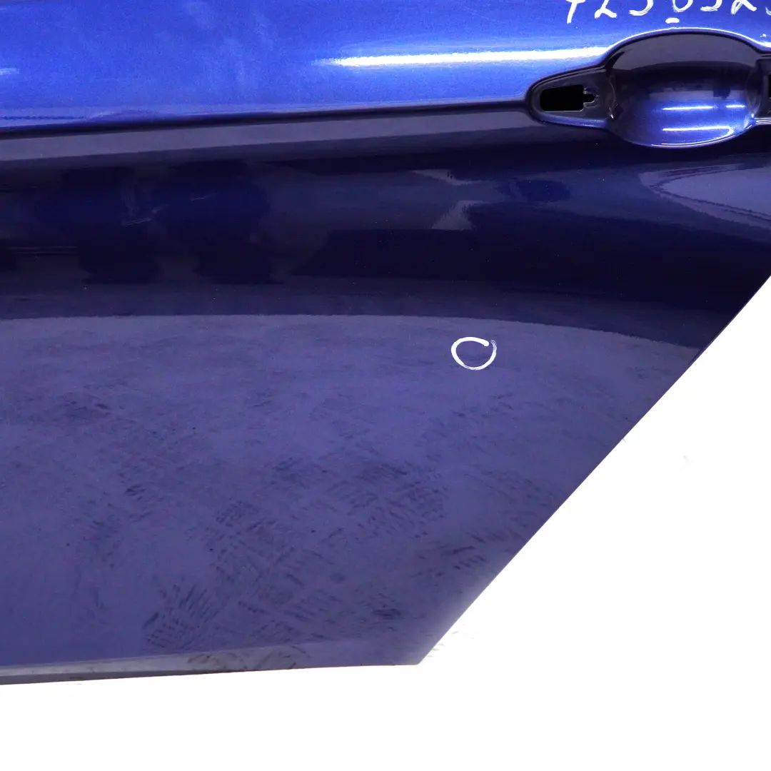 Door Rear Left N/S Touring Mediterranean Blue Metallic - C10 to BMW F31 with Part number 7298525 BMW F31 Door Rear Left N/S Touring Mediterranean Blue Metallic - C10 - SKU 7298525-MED - Part number 7298525