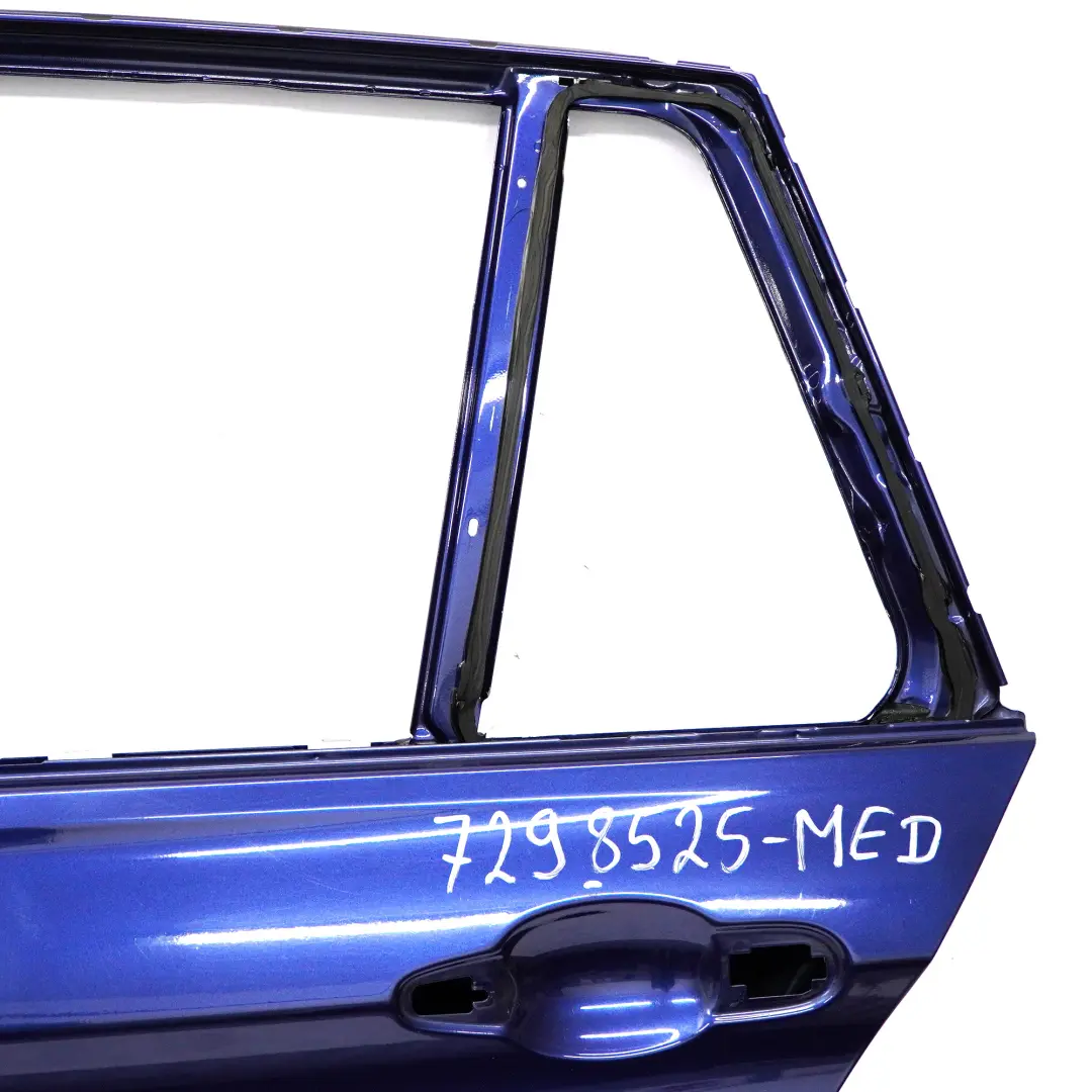 Door Rear Left N/S Touring Mediterranean Blue Metallic - C10 to BMW F31 with Part number 7298525 BMW F31 Door Rear Left N/S Touring Mediterranean Blue Metallic - C10 - SKU 7298525-MED - Part number 7298525