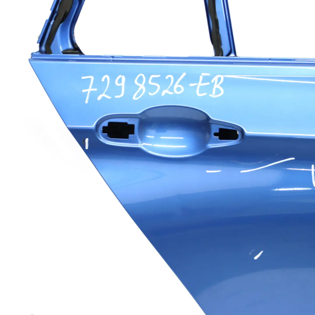 Door Rear Right O/S Touring Estorilblau Blue Metallic - B45 to BMW F31 with Part number 7298526 BMW F31 Door Rear Right O/S Touring Estorilblau Blue Metallic - B45 - SKU 7298526-EB - Part number 7298526