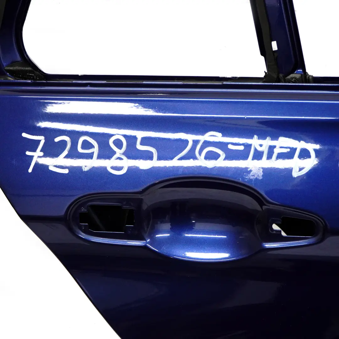 Puerta Trasera Derecha Touring Azul Mediterráneo Metalizado - C10 para BMW F31 con número de pieza 7298526 BMW F31 Puerta Trasera Derecha Touring Azul Mediterráneo Metalizado - C10 - SKU 7298526-MED - Número de pieza 7298526