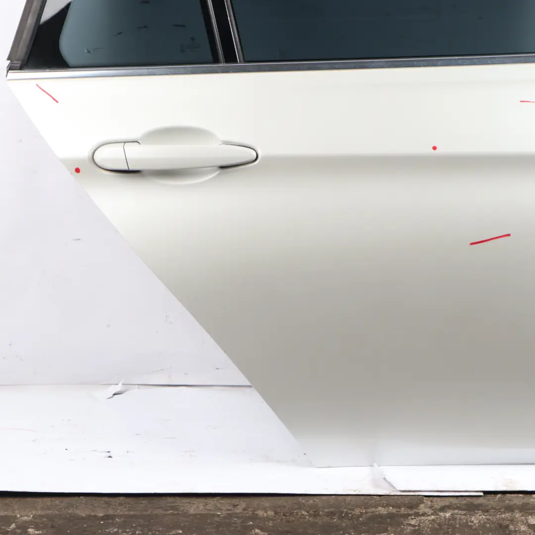 BMW F31 Door Rear Right O/S Touring Mineralweiss Mineral White - A96 - SKU 7298526-MW - Part number 7298526