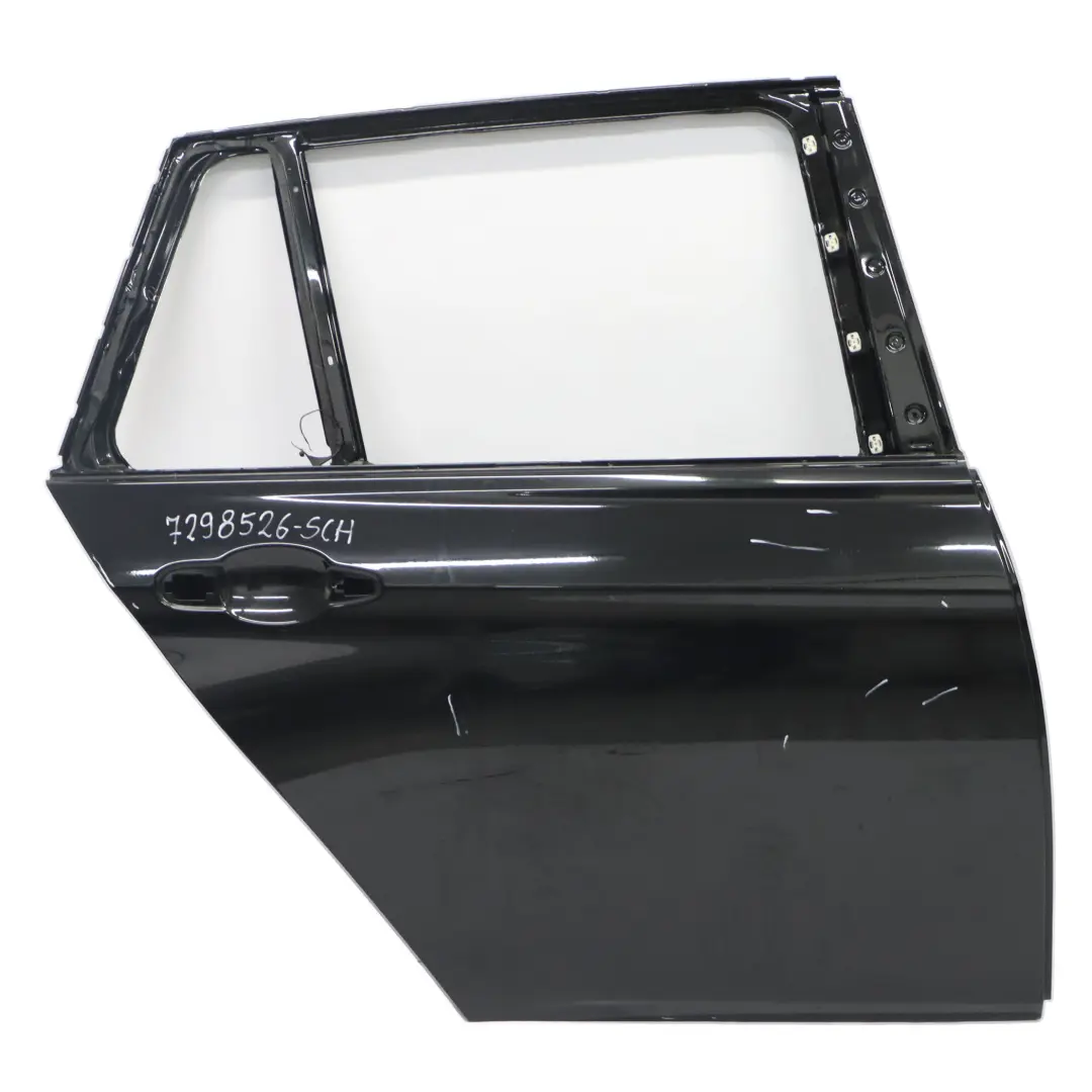 Tür hinten rechts Touring Schwarz 2 - 668 für BMW F31 mit Teilenummer 7298526 BMW F31 Tür hinten rechts Touring Schwarz 2 - 668 - SKU 7298526-SCH - Teilenummer 7298526