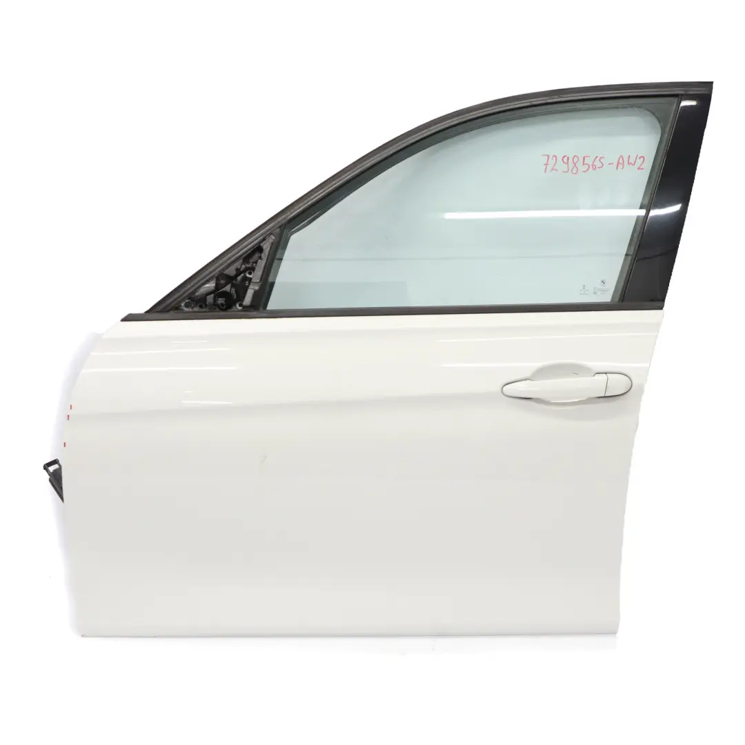 BMW F30 F31 Porta anteriore sinistra Alpinweiss Alpine White 3 - 300 - SKU 7298565-AW2 - Numero di parte 7298565