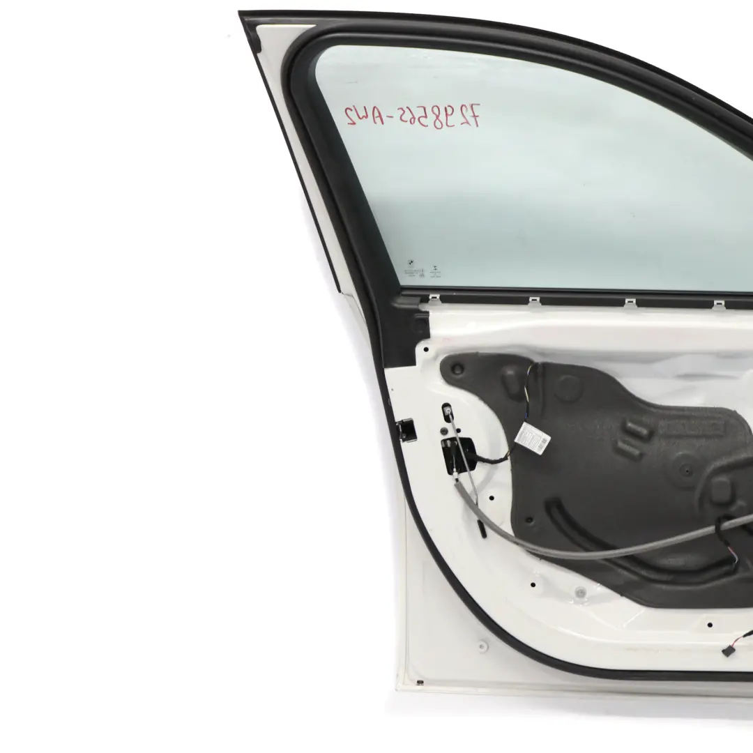 BMW F30 F31 Front Left Door N/S Alpinweiss Alpine White 3 - 300 - SKU 7298565-AW2 - Part number 7298565