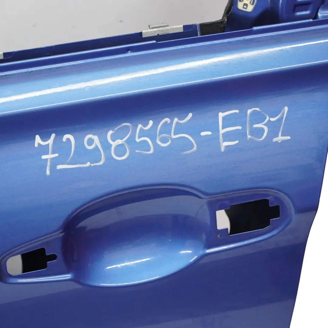 BMW F30 F31 Puerta Delantera Izquierda Estoril Blue Metallic - B45 - SKU 7298565-EB1 - Número de pieza 7298565