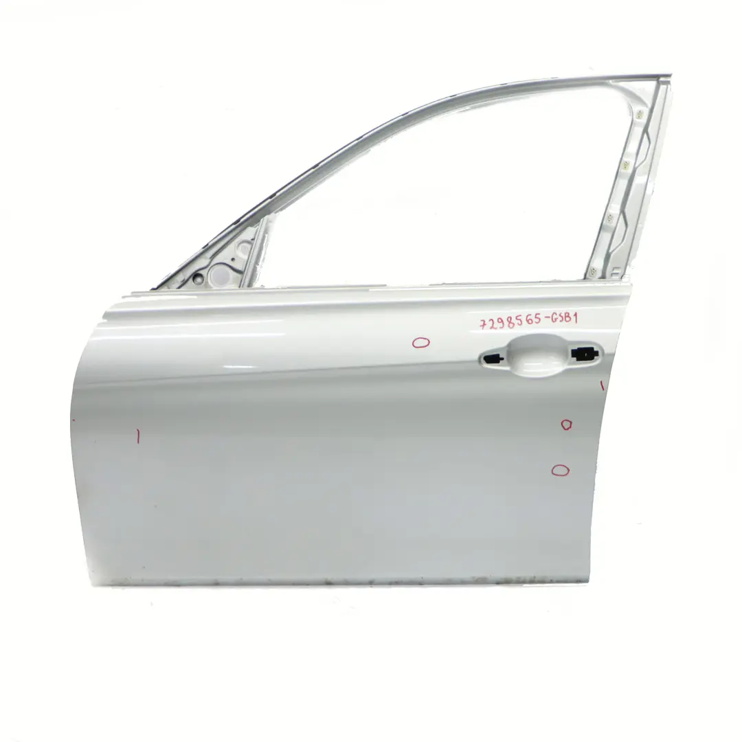 BMW F30 F31 Puerta Delantera Izquierda Glacier Silver Metallic - A83 - SKU 7298565-GSB1 - Número de pieza 7298565