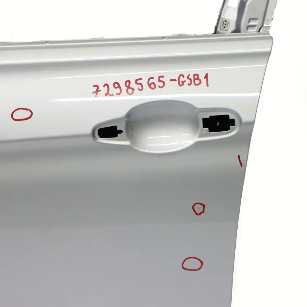 BMW F30 F31 Puerta Delantera Izquierda Glacier Silver Metallic - A83 - SKU 7298565-GSB1 - Número de pieza 7298565