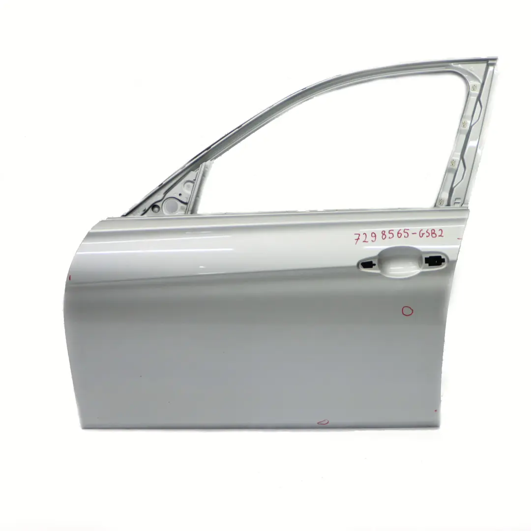 BMW F30 F31 Door Front Left N/S Glacier Silver Metallic - A83 - SKU 7298565-GSB2 - Part number 7298565