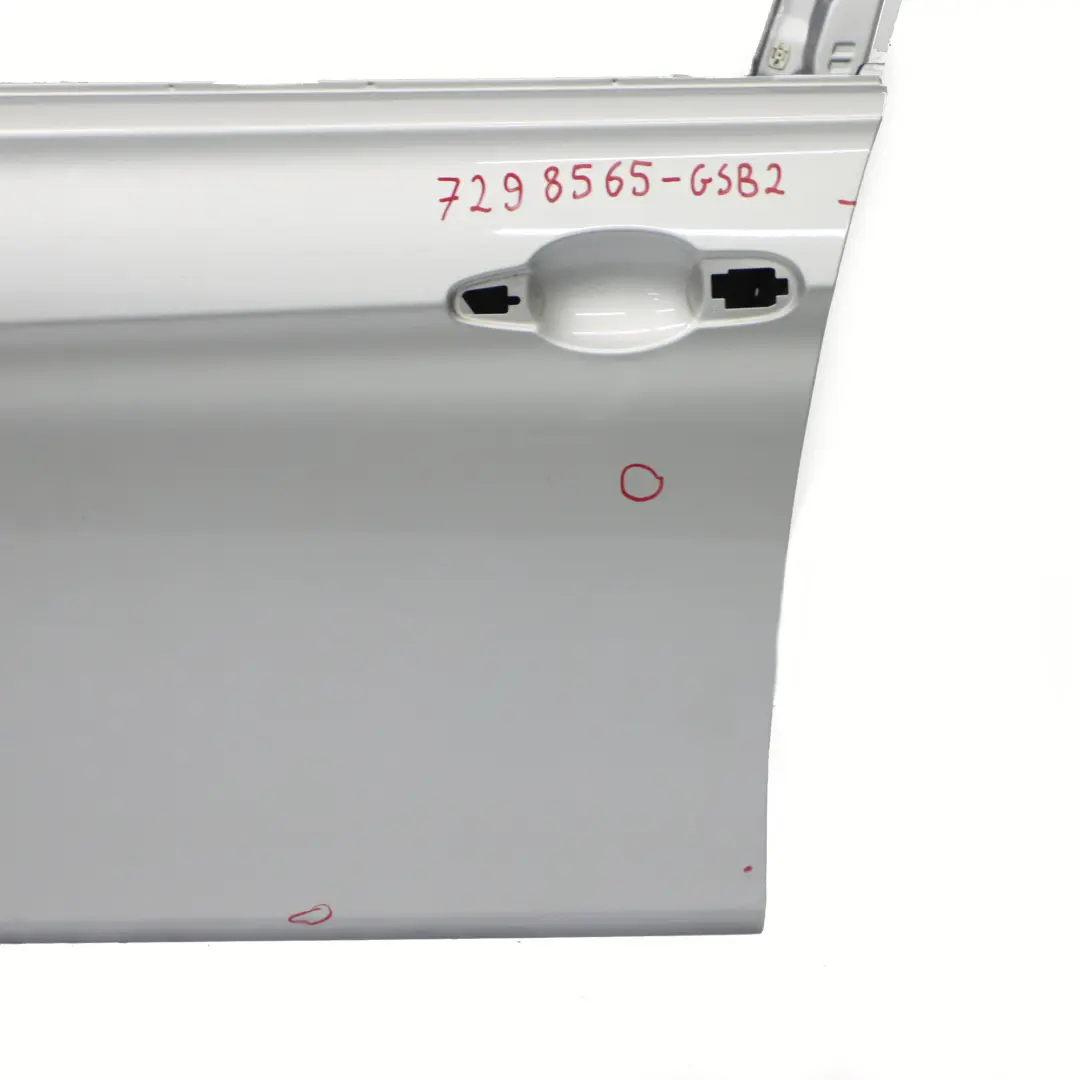 Door Front Left N/S Glacier Silver Metallic - A83 to BMW F30 F31 with Part number 7298565 BMW F30 F31 Door Front Left N/S Glacier Silver Metallic - A83 - SKU 7298565-GSB2 - Part number 7298565
