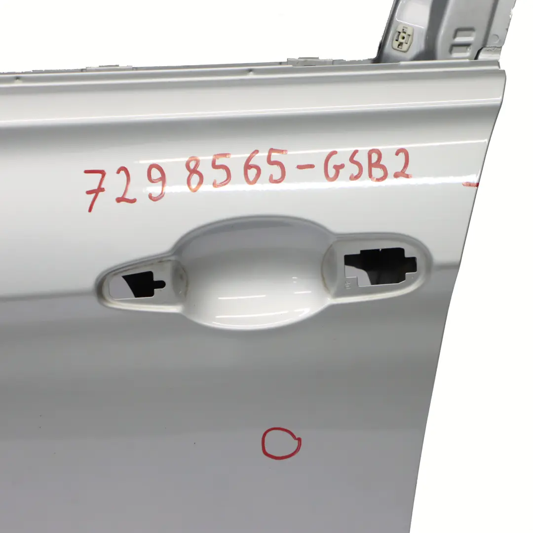 BMW F30 F31 Door Front Left N/S Glacier Silver Metallic - A83 - SKU 7298565-GSB2 - Part number 7298565