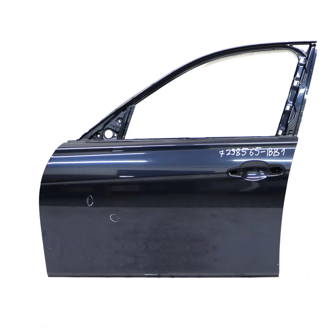 BMW F30 F31 Front Left Door N/S Imperial Blau Brillant Blue Metallic - A89 - SKU 7298565-IBB1 - Part number 7298565