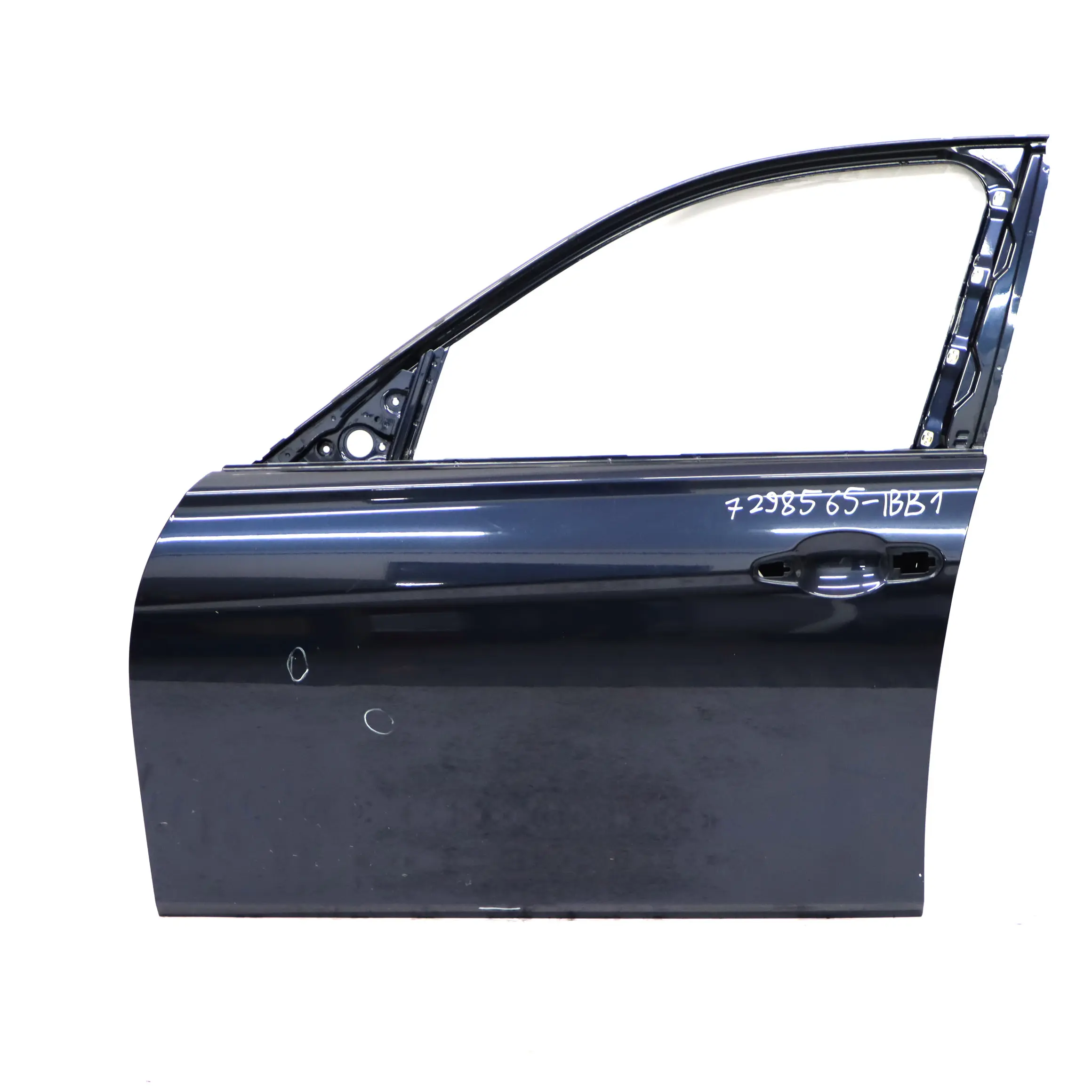 BMW F30 F31 Porta anteriore sinistra Imperial Blau Brillant Blue Metallic - A89