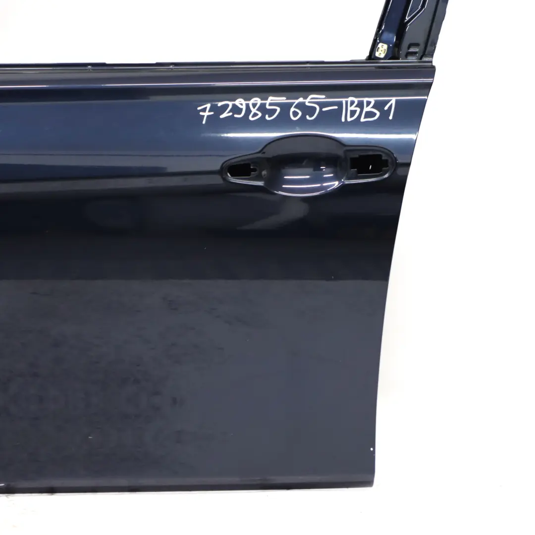 BMW F30 F31 Front Left Door N/S Imperial Blau Brillant Blue Metallic - A89 - SKU 7298565-IBB1 - Part number 7298565