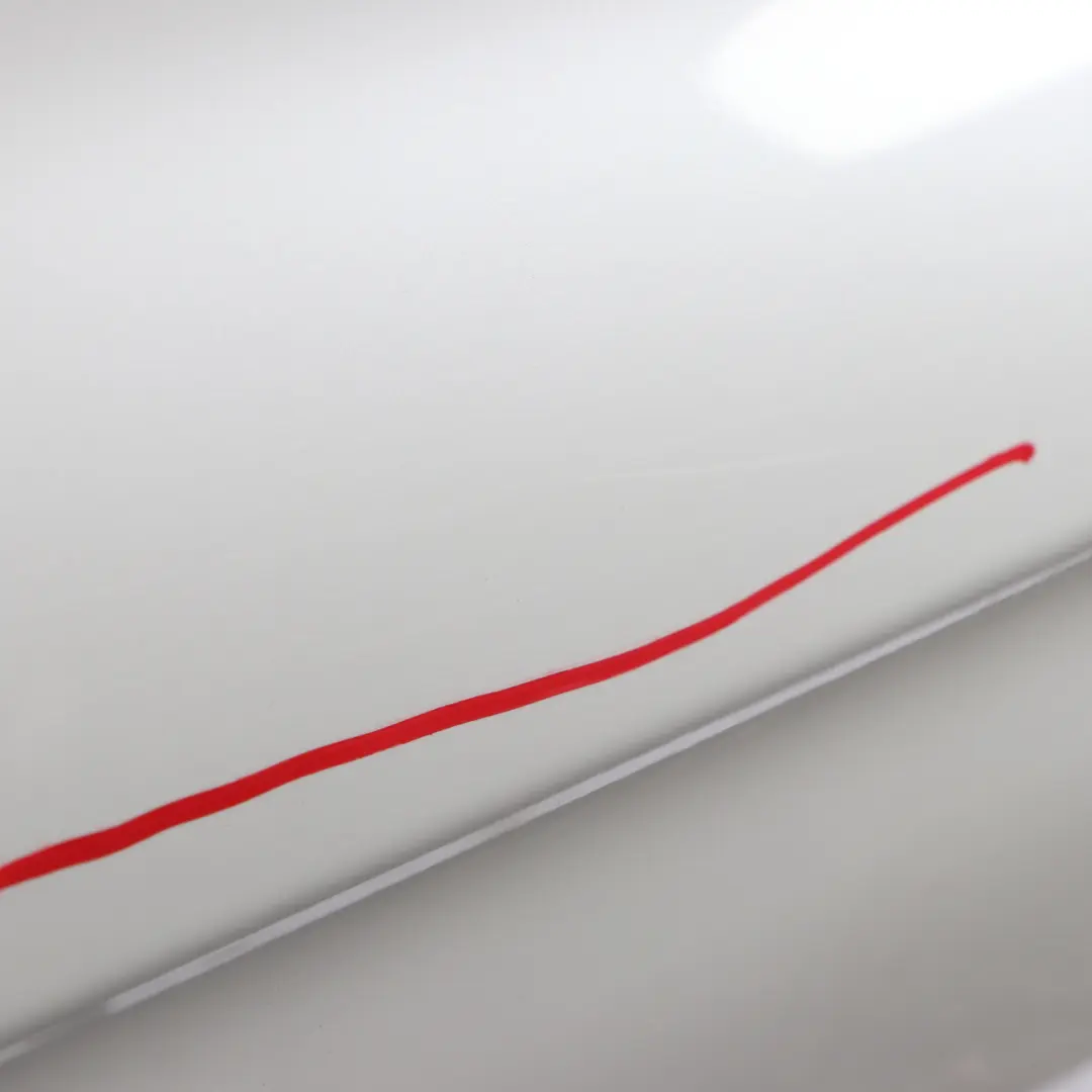 BMW F30 F31 Front Left Door N/S Mineralweiss Mineral White - A96 - SKU 7298565-MW - Part number 7298565