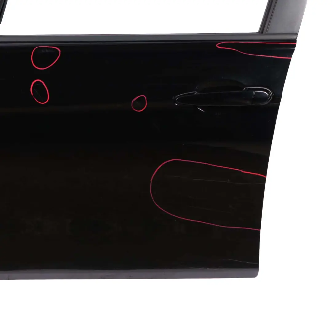 BMW 3 Series F30 F31 Front Left Door N/S Schwarz 2 Black - 668 - SKU 7298565-SCH - Part number 7298565