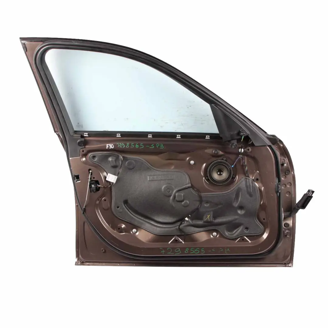 Door Front Left N/S Sparkling Bronze Metallic - B06 to BMW F30 F31 with Part number 7298565 BMW F30 F31 Door Front Left N/S Sparkling Bronze Metallic - B06 - SKU 7298565-SPB - Part number 7298565