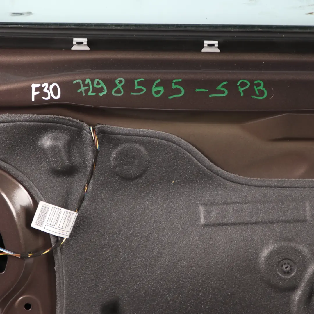 Door Front Left N/S Sparkling Bronze Metallic - B06 to BMW F30 F31 with Part number 7298565 BMW F30 F31 Door Front Left N/S Sparkling Bronze Metallic - B06 - SKU 7298565-SPB - Part number 7298565