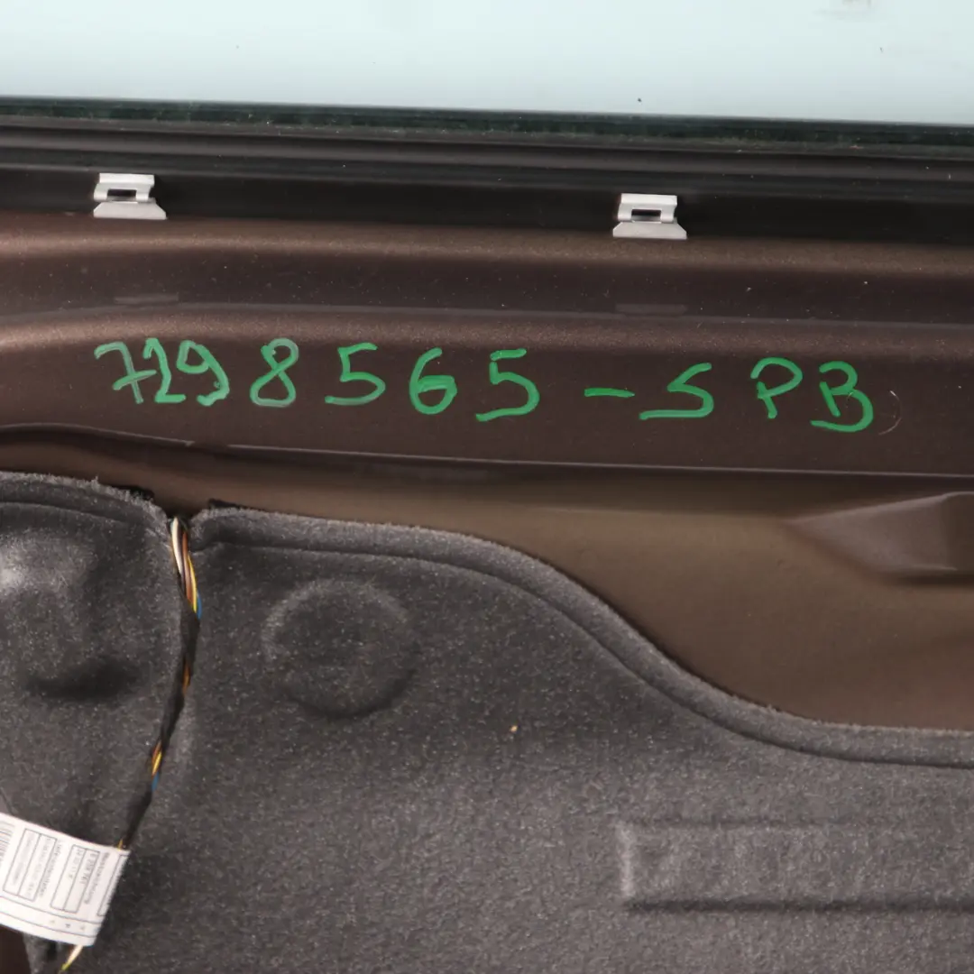 BMW F30 F31 Door Front Left N/S Sparkling Bronze Metallic - B06 - SKU 7298565-SPB - Part number 7298565