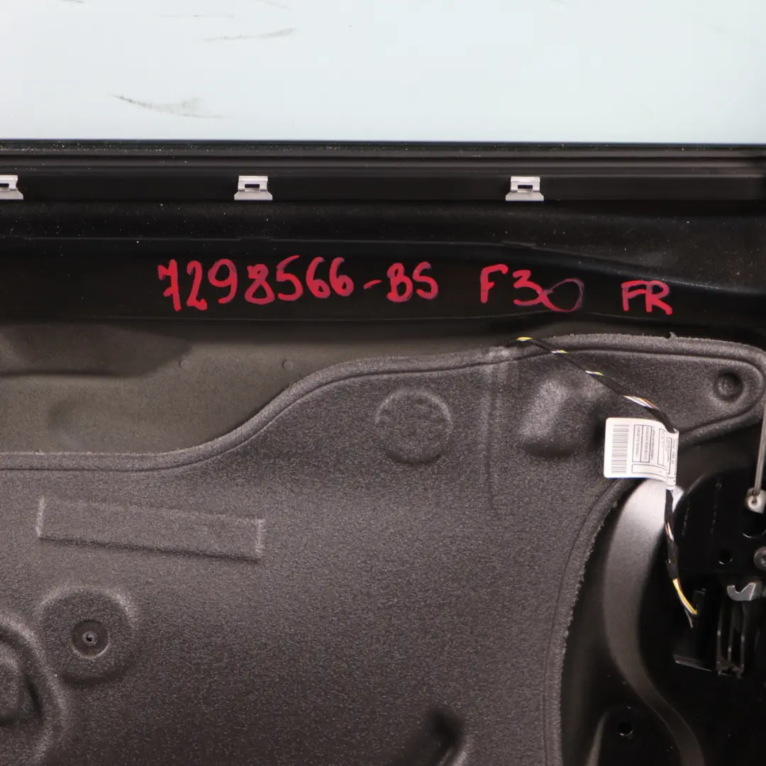 BMW F30 F31 Drzwi Prawe Przednie Black Sapphire - SKU 7298566-BS1 - Numer Części 7298566