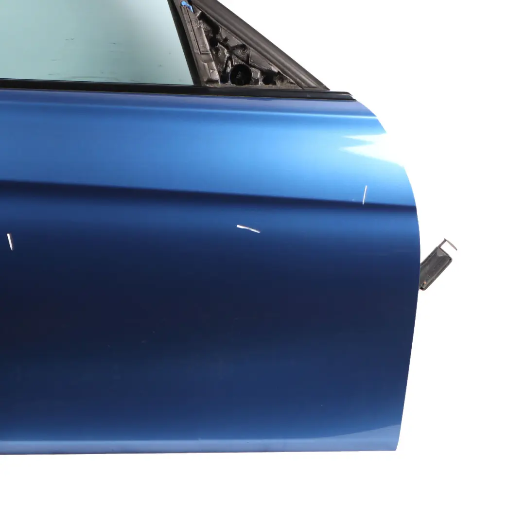 BMW F30 F31 Front Right Door O/S Estorilblau Estoril Blue Metallic - B45 - SKU 7298566-EB - Part number 7298566