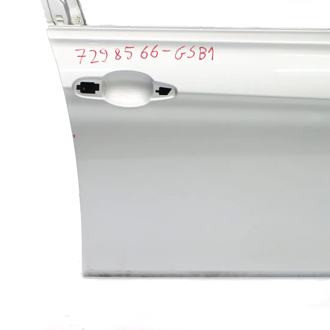 BMW F30 F31 Tür vorne rechts Gletschersilber Silber Metallic - A83 - SKU 7298566-GSB1 - Teilenummer 7298566