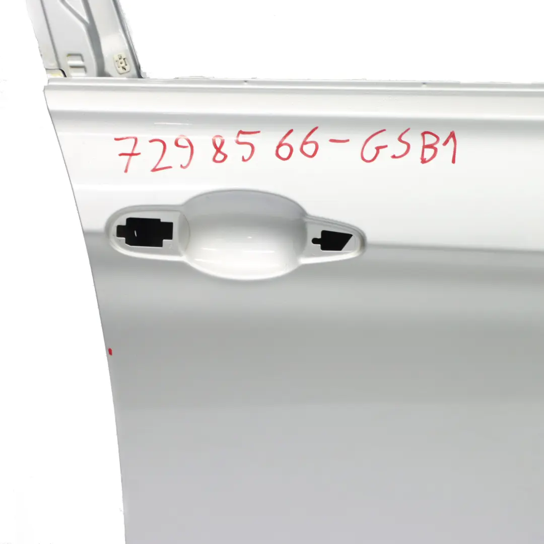 BMW F30 F31 Tür vorne rechts Gletschersilber Silber Metallic - A83 - SKU 7298566-GSB1 - Teilenummer 7298566