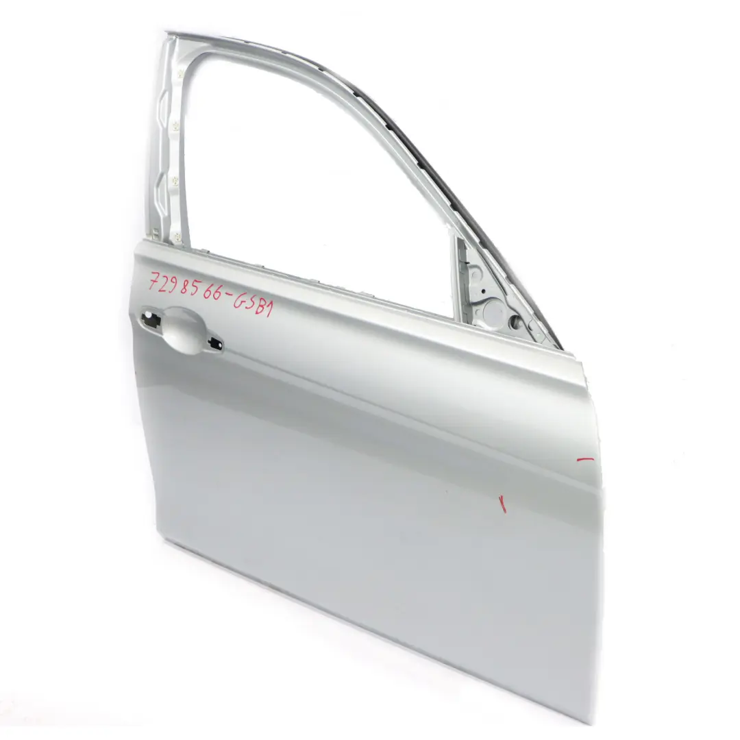 Front Right Door O/S Glacier Silber Silver Metallic - A83 to BMW F30 F31 with Part number 7298566 BMW F30 F31 Front Right Door O/S Glacier Silber Silver Metallic - A83 - SKU 7298566-GSB1 - Part number 7298566
