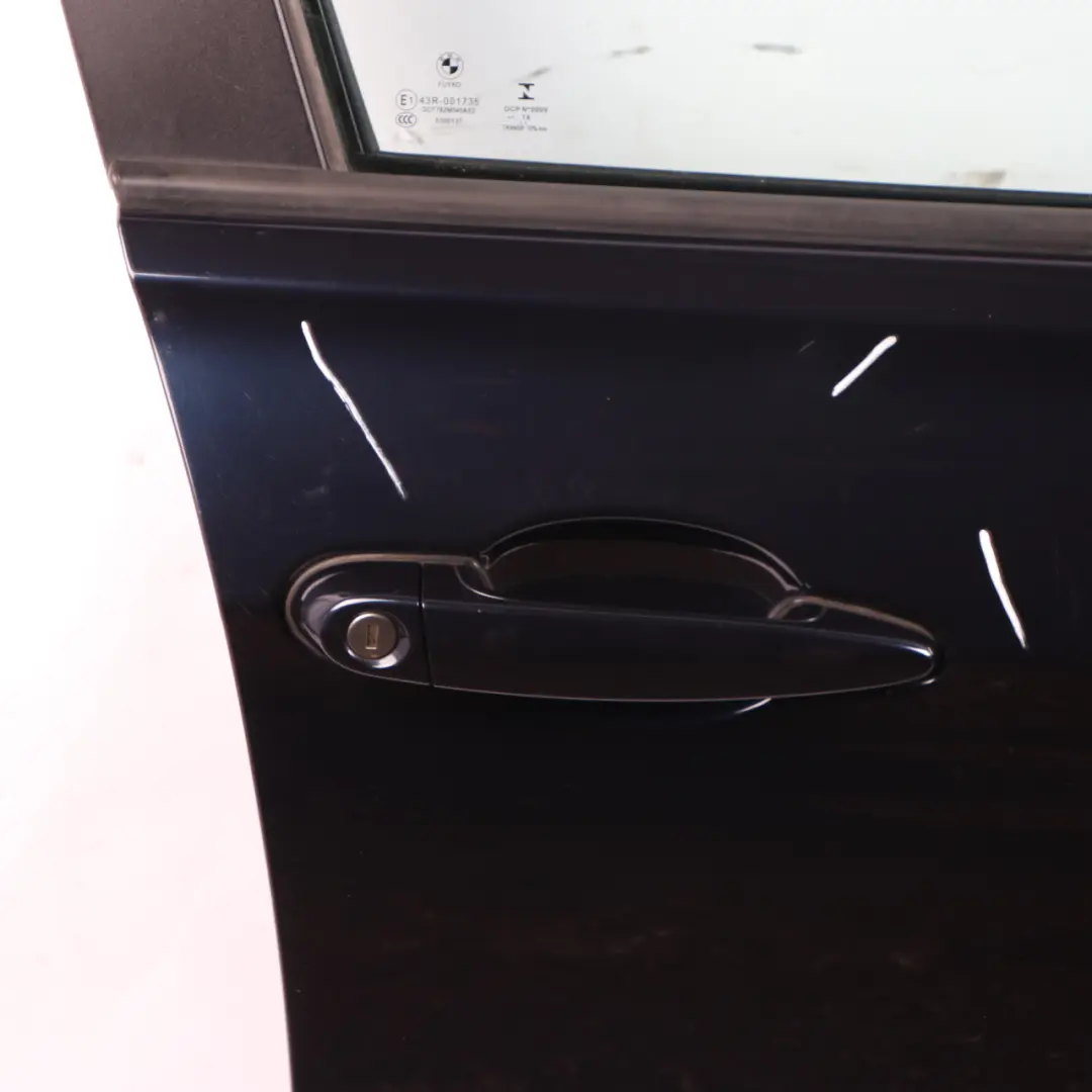 BMW F30 Door Front Right O/S F31 Imperial Blue Brilliant Metallic - A89 - SKU 7298566-IBB - Part number 7298566