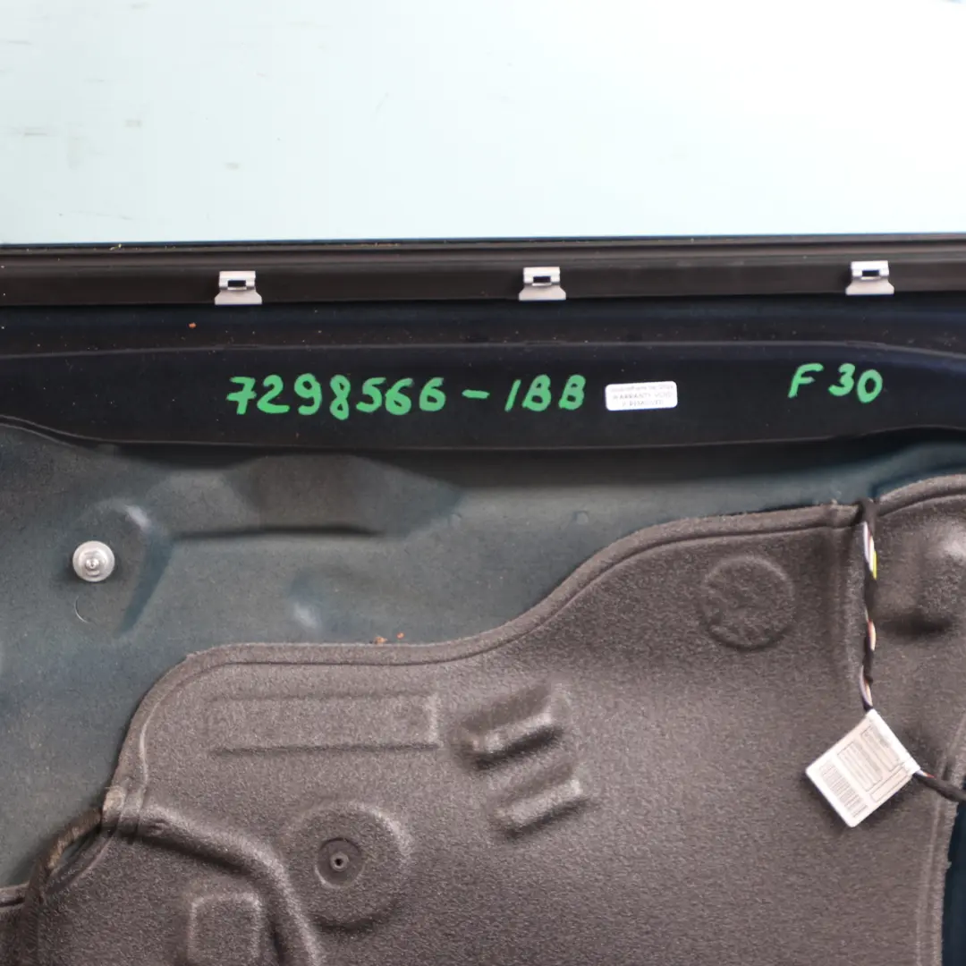 BMW F30 Door Front Right O/S F31 Imperial Blue Brilliant Metallic - A89 - SKU 7298566-IBB - Part number 7298566