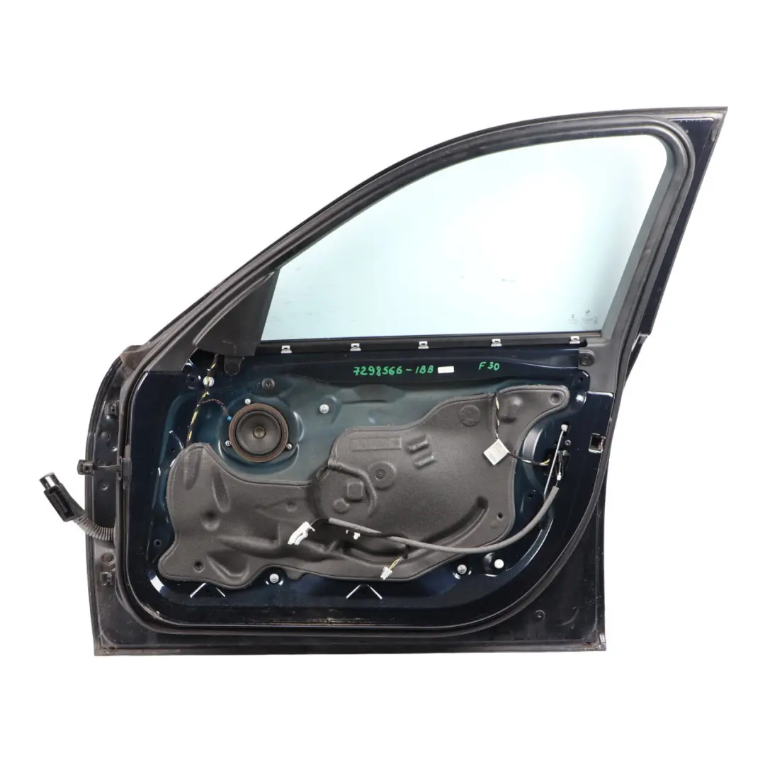 Door Front Right O/S F31 Imperial Blue Brilliant Metallic - A89 to BMW F30 with Part number 7298566 BMW F30 Door Front Right O/S F31 Imperial Blue Brilliant Metallic - A89 - SKU 7298566-IBB - Part number 7298566