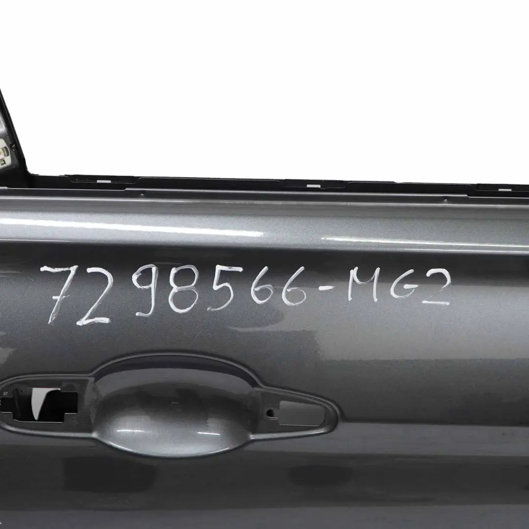 Puerta Delantera Derecha Gris Mineralgrau Metalizado - B39 para BMW F30 F31 con número de pieza 7298566 BMW F30 F31 Puerta Delantera Derecha Gris Mineralgrau Metalizado - B39 - SKU 7298566-MG2 - Número de pieza 7298566