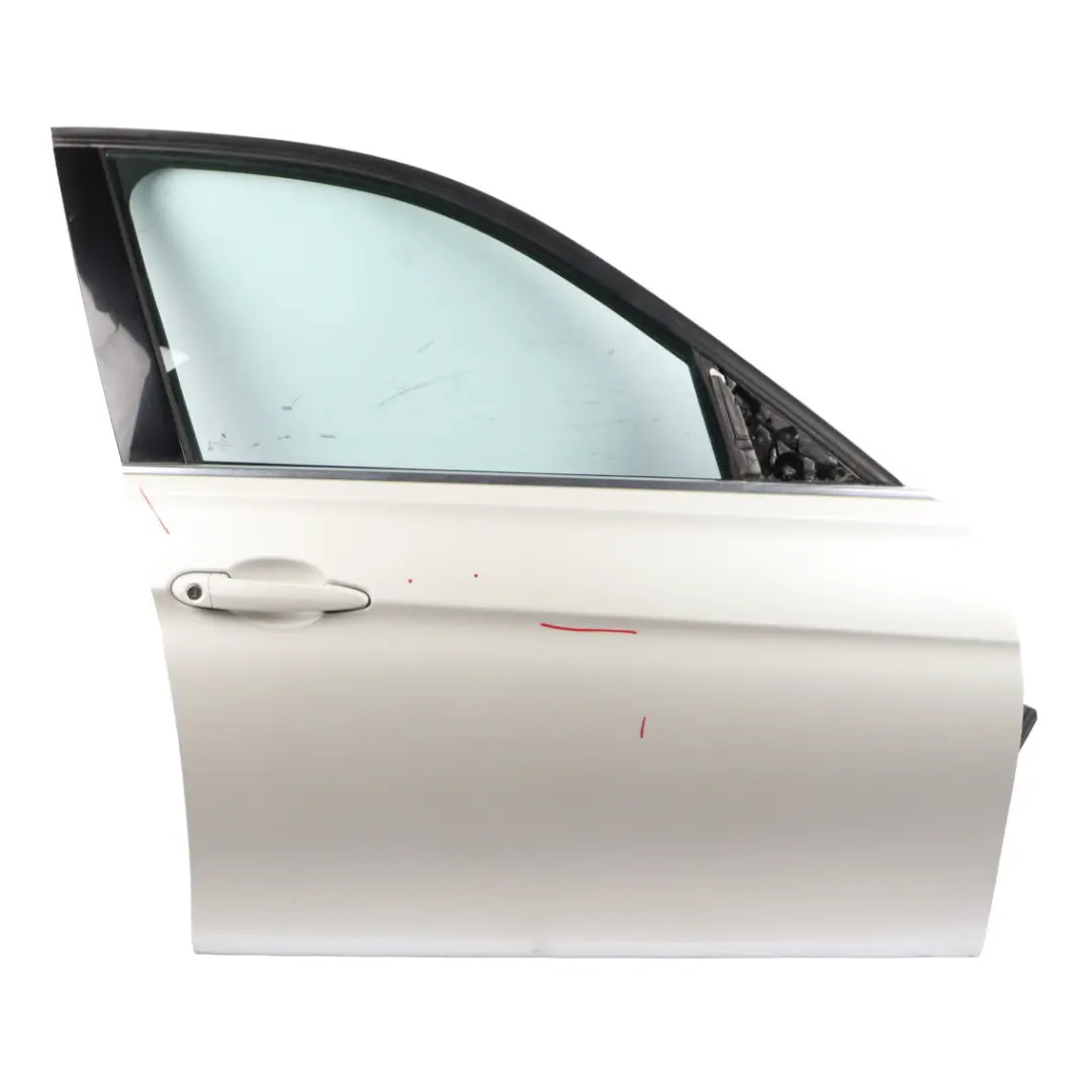 Door Front Right O/S BMW F30 F31 Mineralweiss Mineral White - A96 to with Part number 7298566 Door Front Right O/S BMW F30 F31 Mineralweiss Mineral White - A96 - SKU 7298566-MW - Part number 7298566