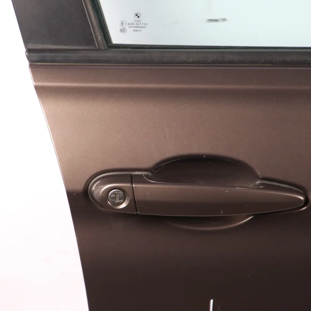 Door Front Right O/S BMW F30 F31 Sparkling Bronze Metallic - B06 to with Part number 7298566 Door Front Right O/S BMW F30 F31 Sparkling Bronze Metallic - B06 - SKU 7298566-SPB - Part number 7298566